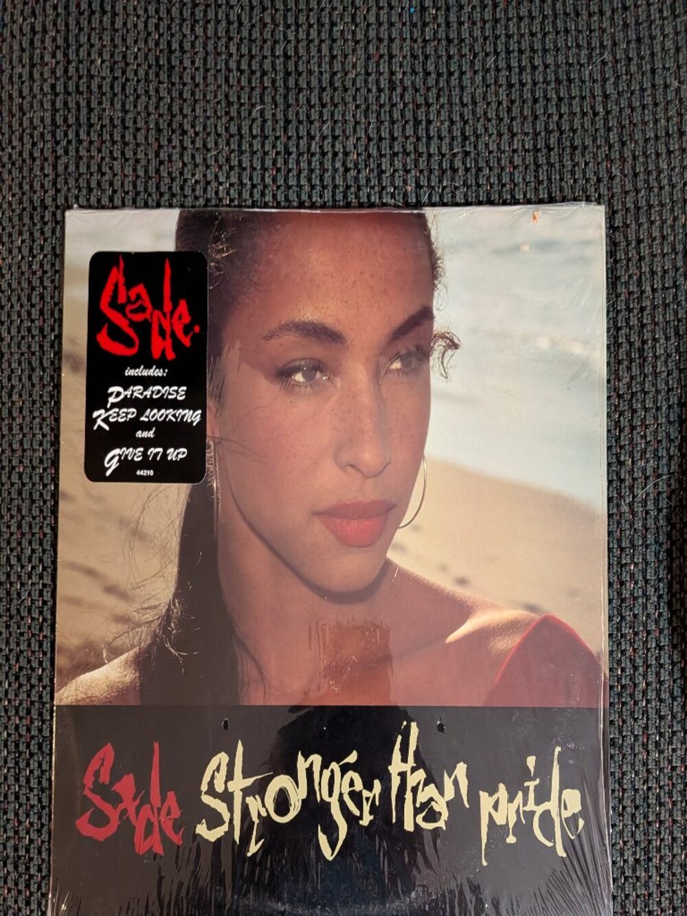 Sade Stronger Than Pride 1988 Canadian Vinyl LP Epic OE 44210